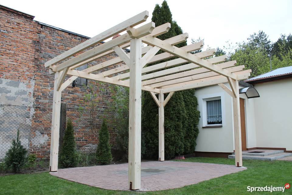 PERGOLA WIATA 36m x 33m Altana Altanka lubelskie Łuków