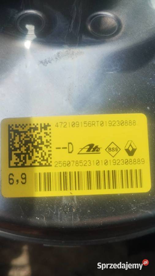 Servo hamulca pompa hamulcowa renault Clio 5 Pompy hamulcowe