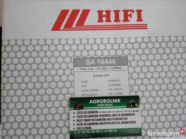 Filtr powietrza SA16448 Steyr Case Fendt FordNew Parczew