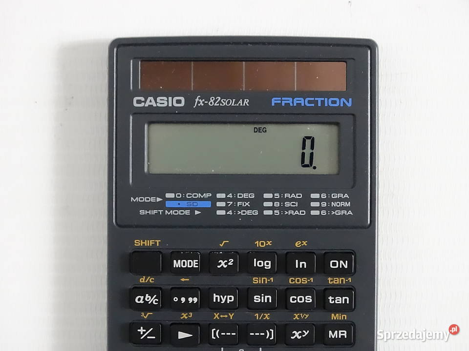 Kalkulator Naukowy CASIO fx82SOLAR Stan