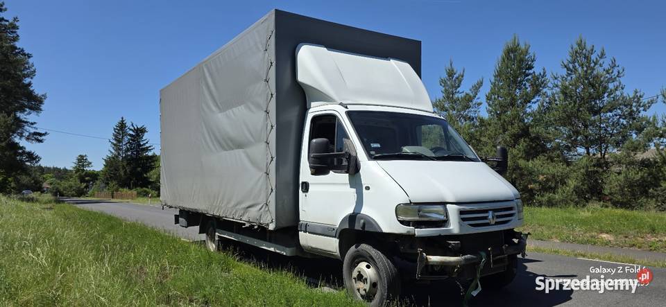 Renault Mascott 28 DCI rama z dokumentami 35t Napęd tylna oś Chełmno