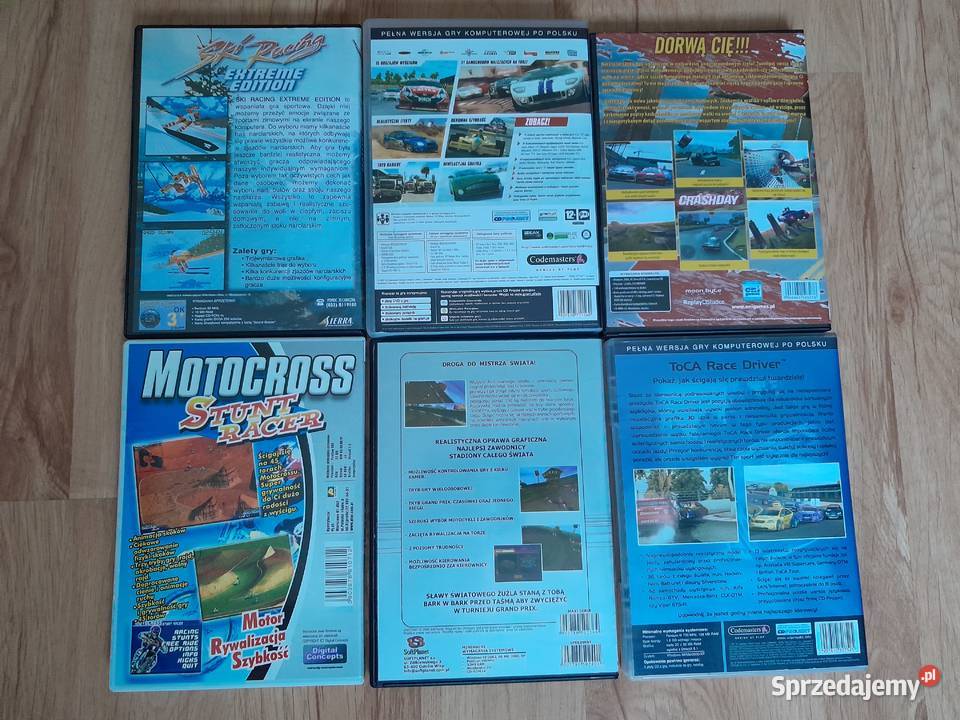 Różne gry na PC CDRom dolnośląskie