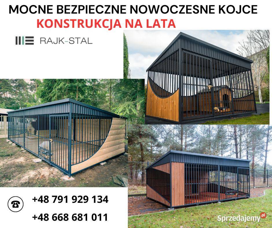 Kojec Psa Mocna Konstrukcja PROFIL budą podłogą Częstochowa