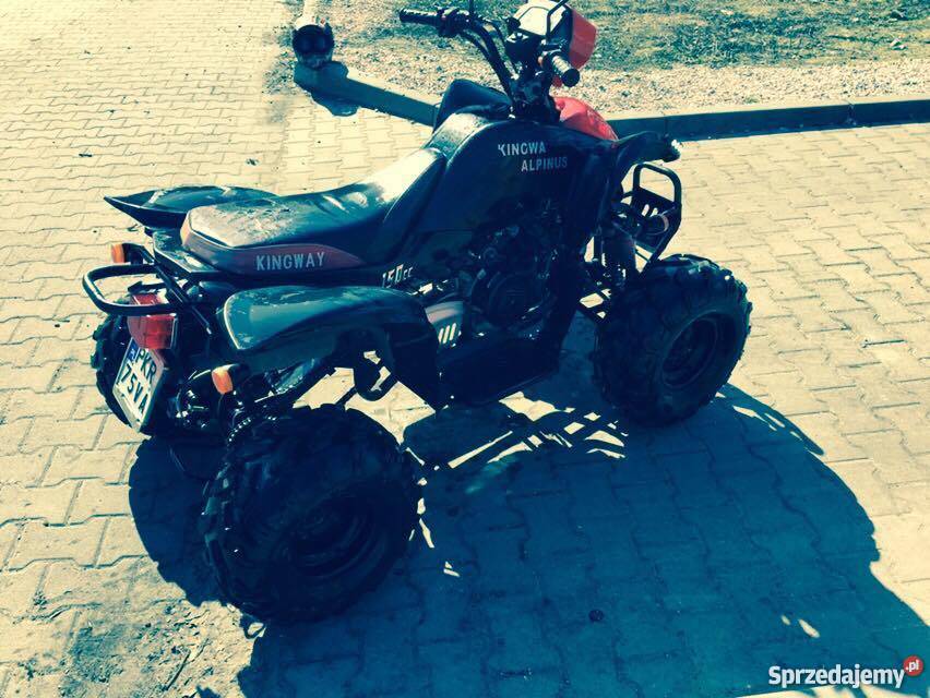 Super Quad Bashan 150 Kingway Alpinus Stan Krotoszyn