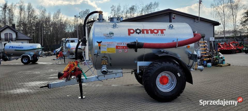 Wóz asenizacyjny Pomot Beczkowóz 6700L Meprozet