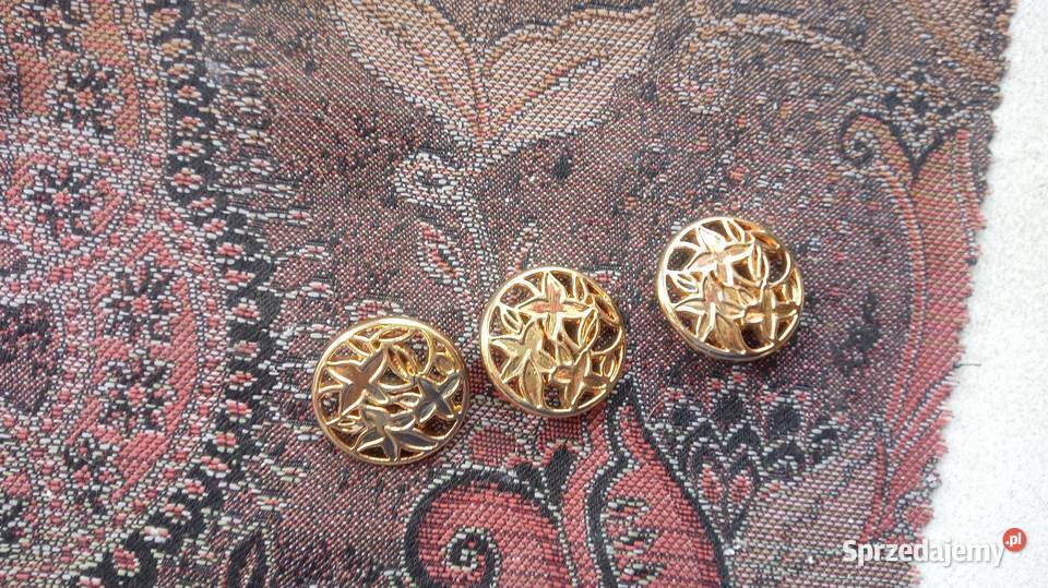 Guziki z lat PRL mazowieckie Warszawa