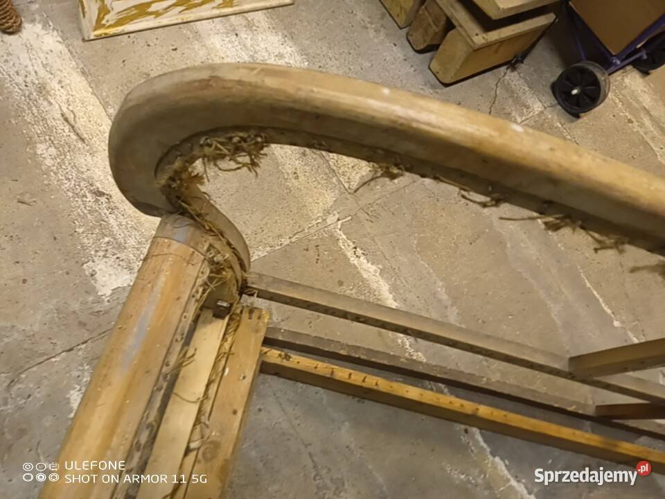 Szezlong stary stelaż do renowacji Poznań