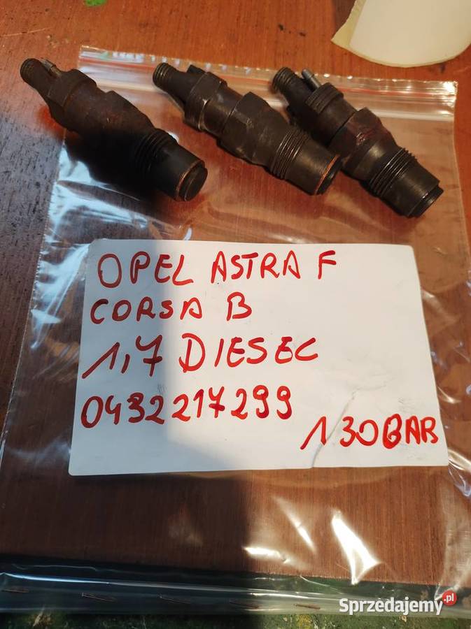 Opel astra F corsa B 17DTI wtrysk 0432217299 osobowe Kielce