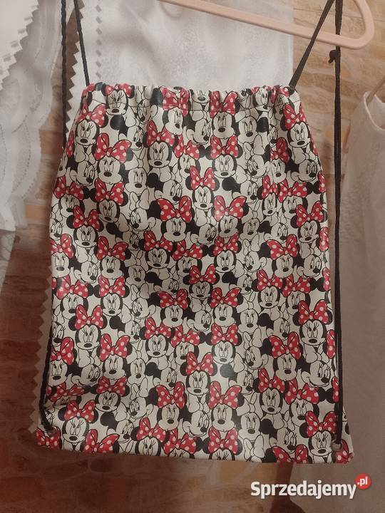 Minnie Mouse Plecak worek z imitacji skóry sprzedam