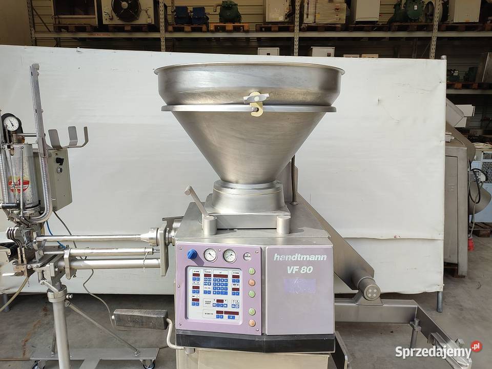 Komplet Nadziewarka Próżniowa Handtmann VF80 Niedźwiedź