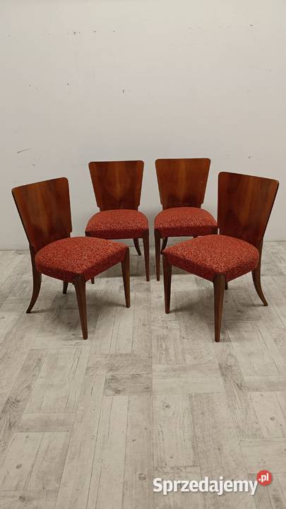 krzesło krzesła Halabala design lata 60te Radomsko