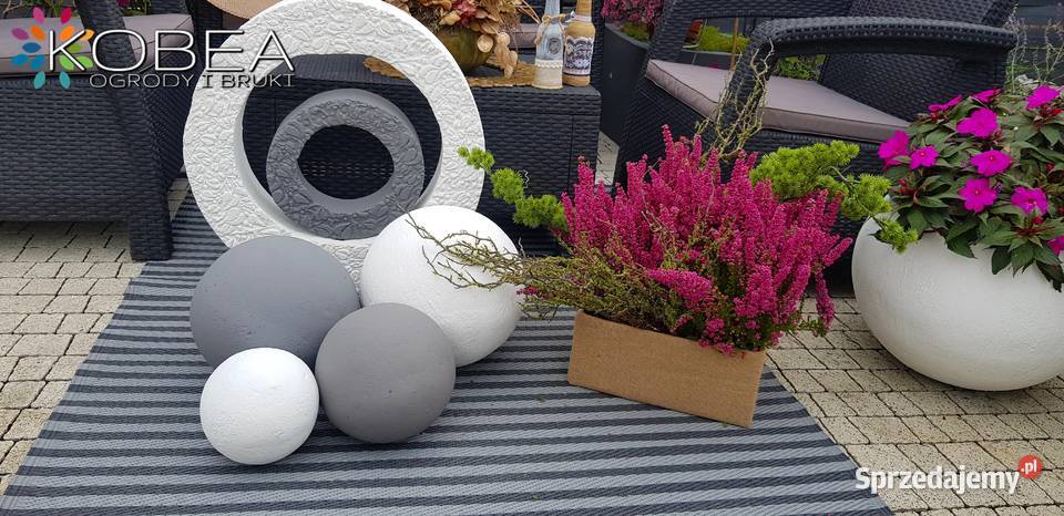 Kule betonowe do ogrodu zestaw 90 Promocja Jaworze sprzedam