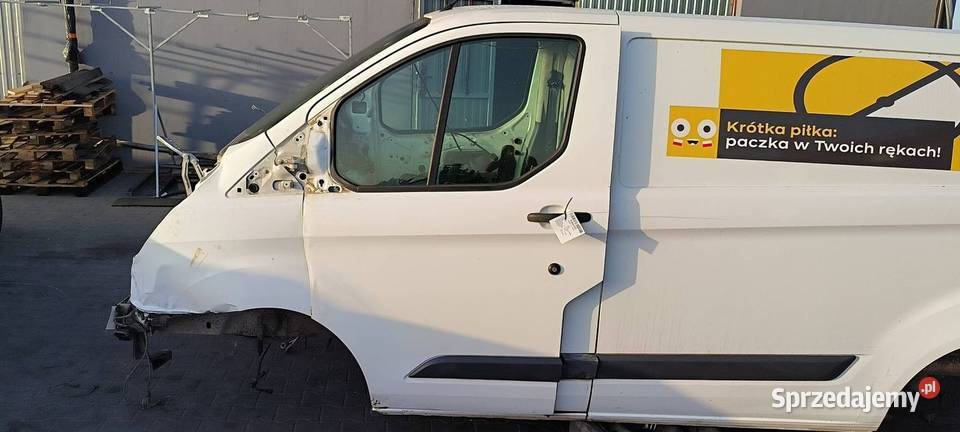 DRZWI LEWE PRZÓD FORD TRANSIT CUSTOM L1H1 FROZEN Lipno
