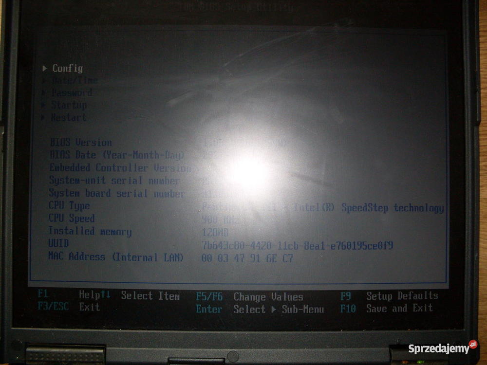 IBM ThinkPad T22 Wejherowo