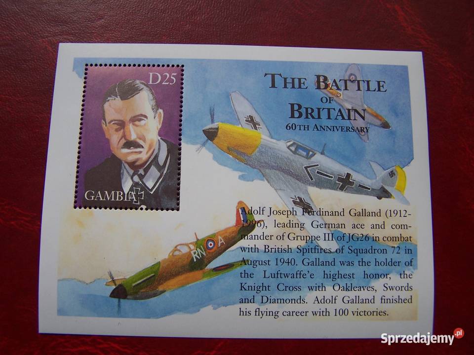 Gambia 2000 MNH Lotnictwo Samoloty 60 lecie Tychy