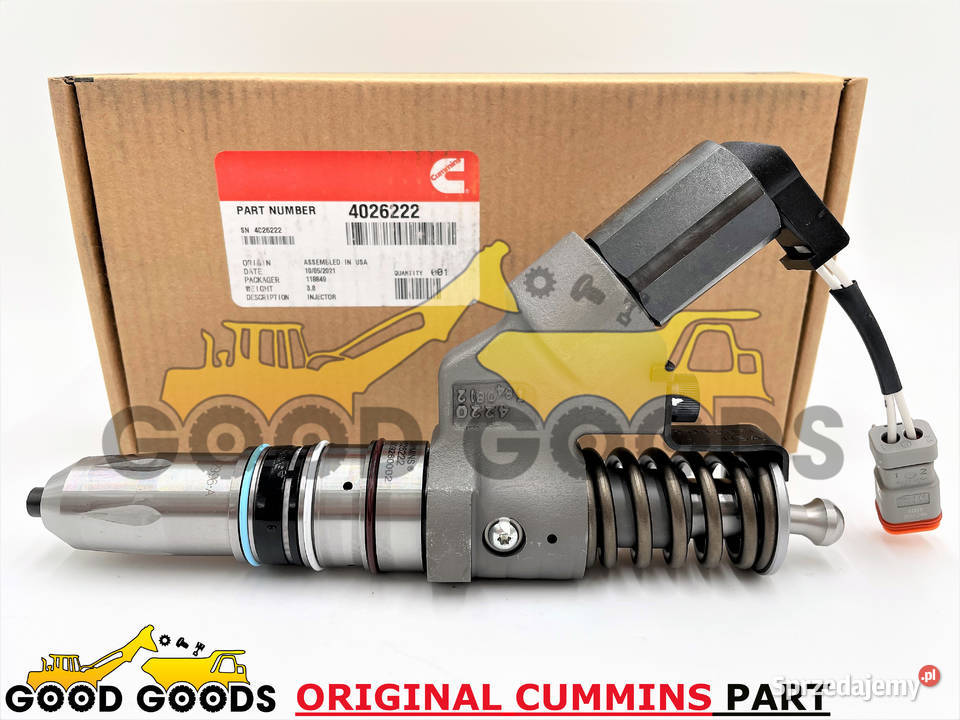 CUMMINS WTRYSKIWACZ 4026222 mazowieckie Władysławów