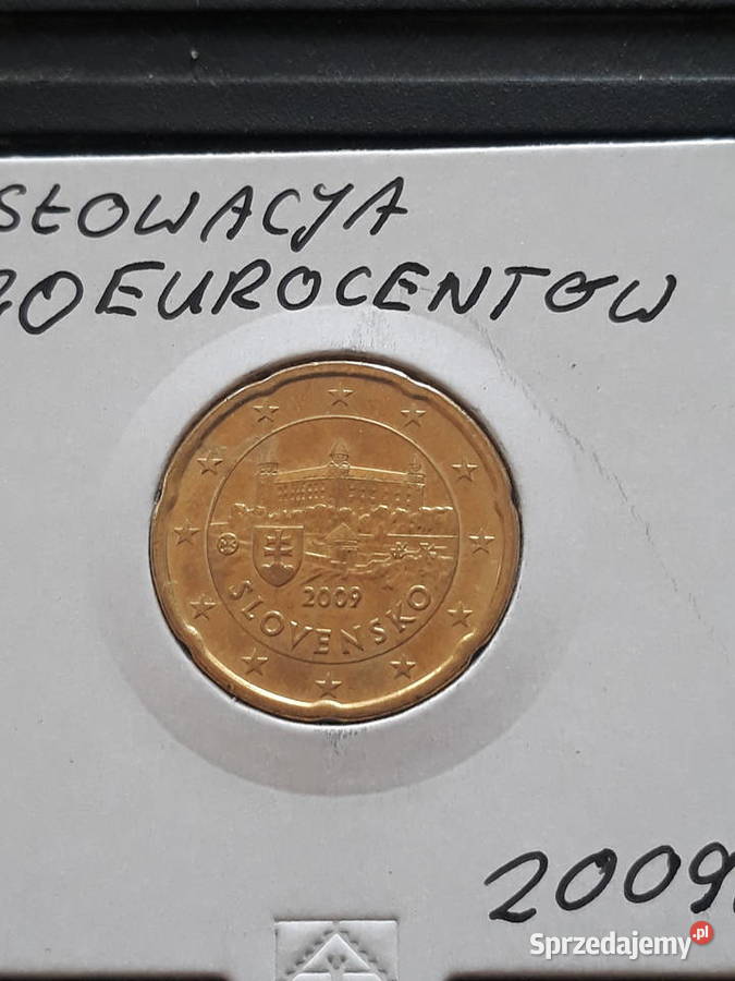 20 Eurocentów Słowacja 2009 r mennicza