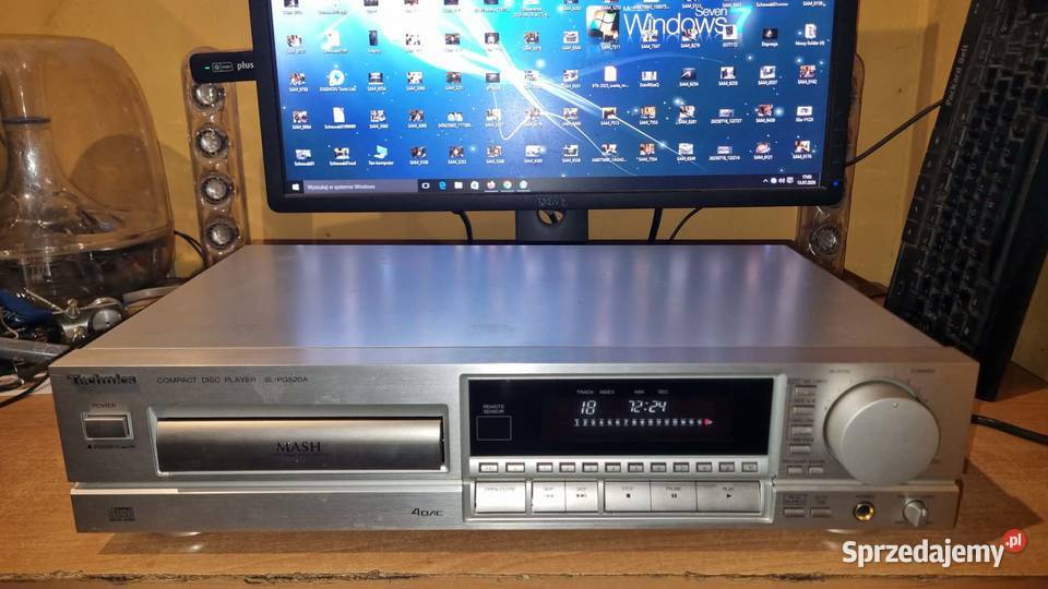 Odtwarzacz CD Technics SLPG520A JOG MASH Silver łódzkie Warta