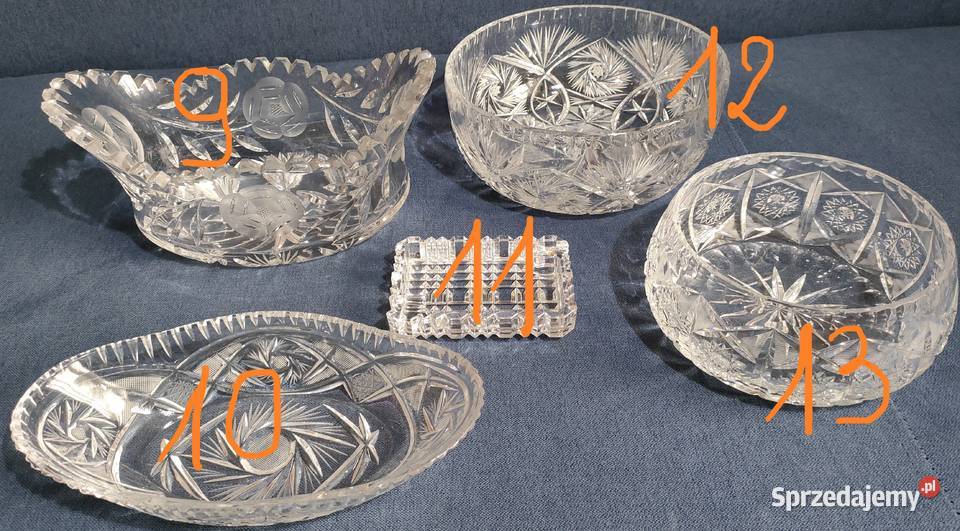 Szkło kryształowe grube szkło śląskie