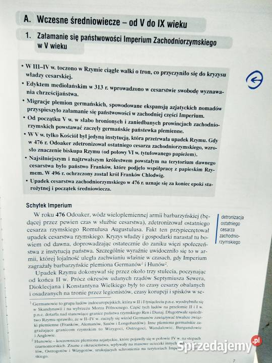 Historia średniowiecza Burda Walczak outlet mazowieckie Warszawa