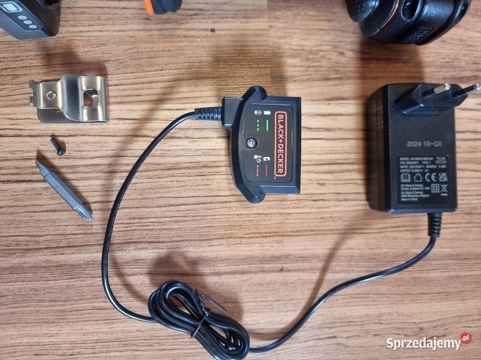 Wkrętarka BlackDecker zasilanie akumulatorowe 18 sprzedam