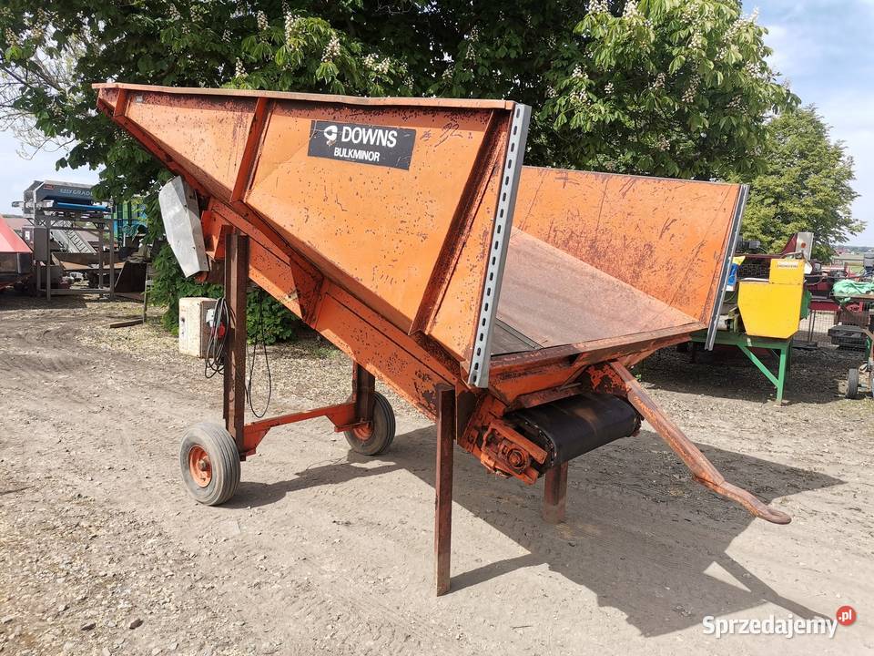 Kosz przyjęciowy do ziemniaków cebuli peletu łódzkie Huta sprzedam