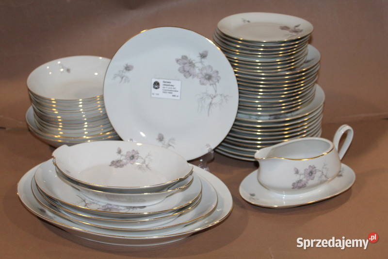 Serwis obiadowy w kwiaty MZ Czechoslovakia 104