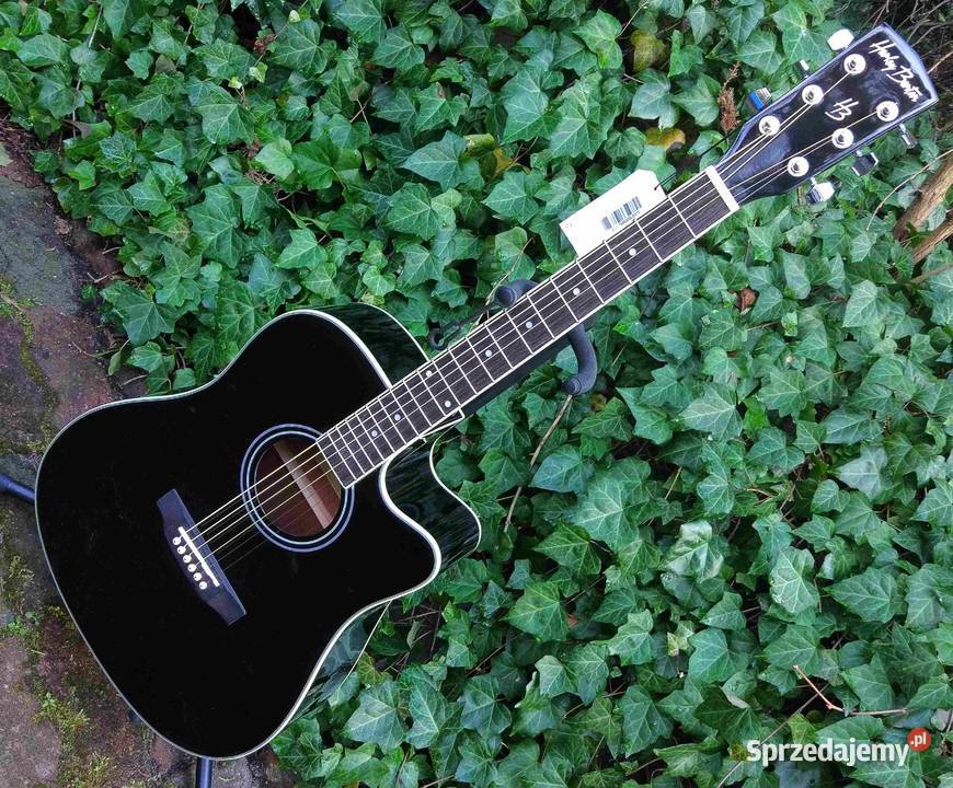 Nowa gitara elektro akustyczna HB D-120CE BK