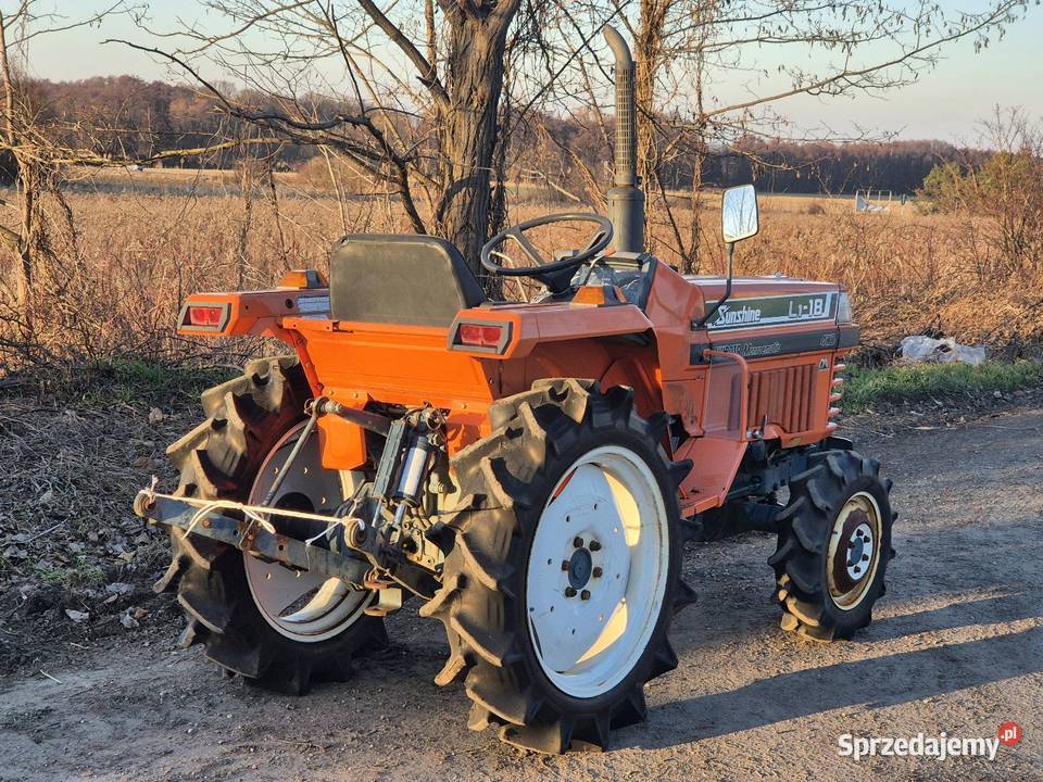 Traktorek traktor KUBOTA L118D 18 44 Rewers mechaniczny Małuszyn