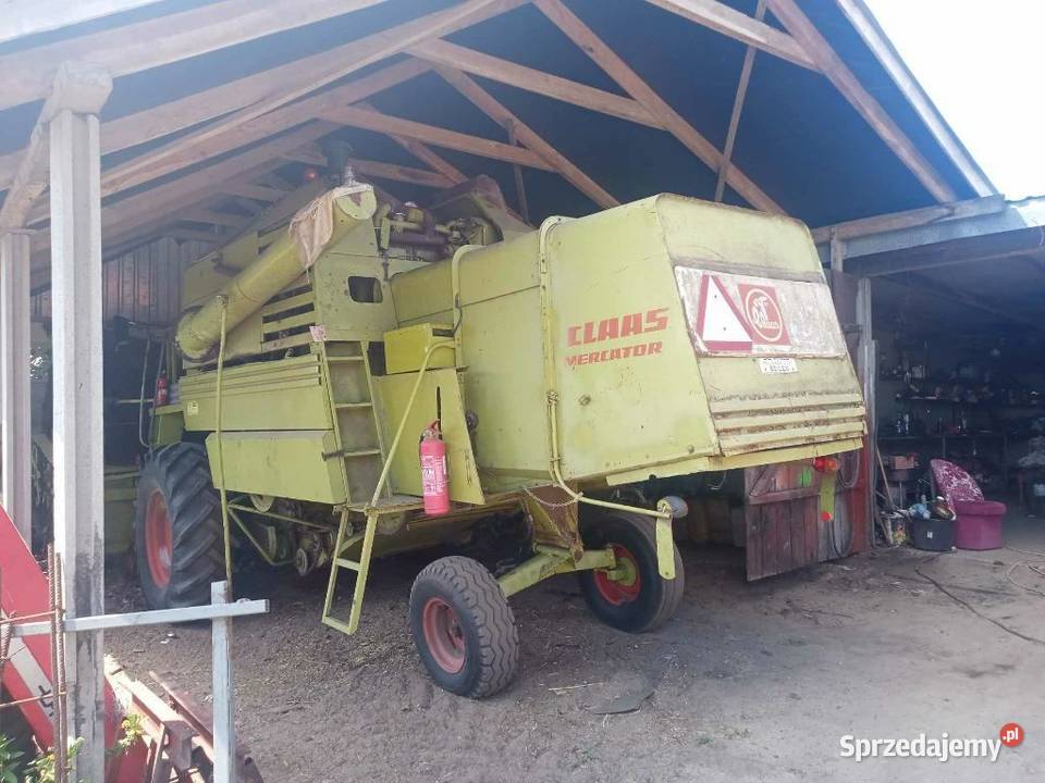 Kombajn zbożowy CLAAS MERCATOR 75 1980r Zbożowe Dąbie