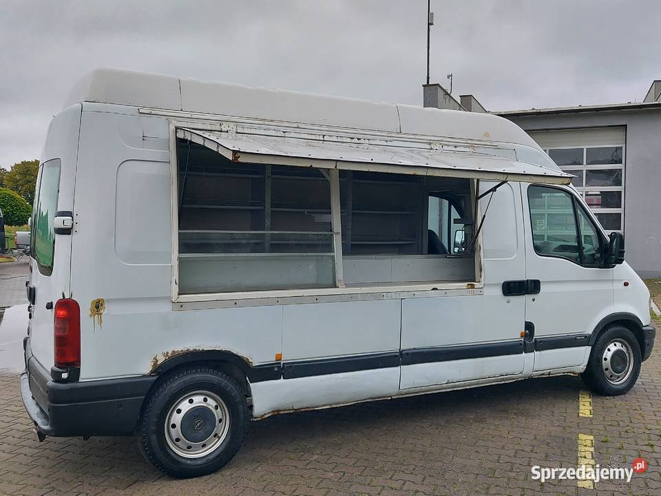 Opel Movano handel obwoźny sklep foodtruck Opel Strzałkowo
