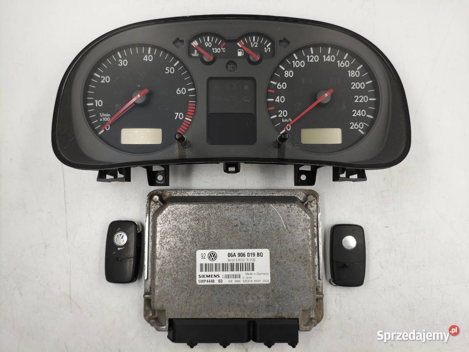 Sterownik Silnika VW Bora Golf IV 16 06A906019BQ Części samochodowe mazowieckie Wyszków