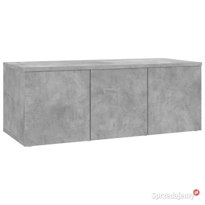 Szafka pod TV szarość betonu 80x34x30 WM801863 RTV Warszawa