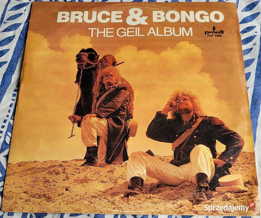 Bruce Bongo The Geil album płyta winylowa 1987 Chełmno