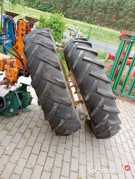 Koła bliźniacze bliźniaki 163 38 Opony rolnicze Turkowice sprzedam