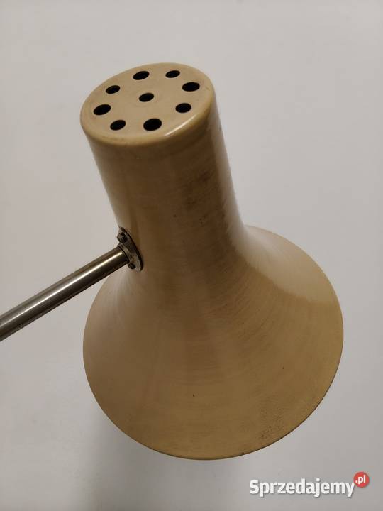 lampa lampka biurkowa szkolna PRL vintage lata
