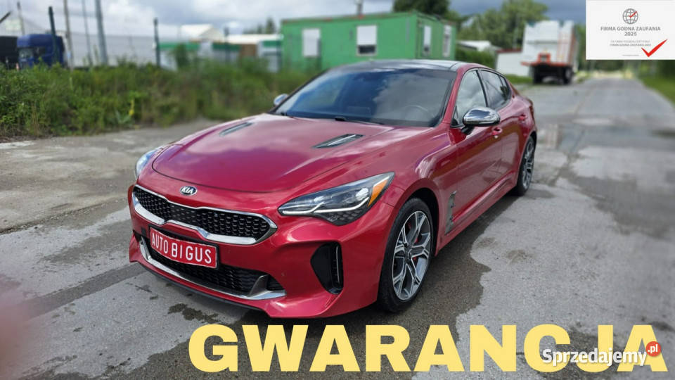 Kia Stinger AWD zarejestrowana GT kamera cofania Lębork