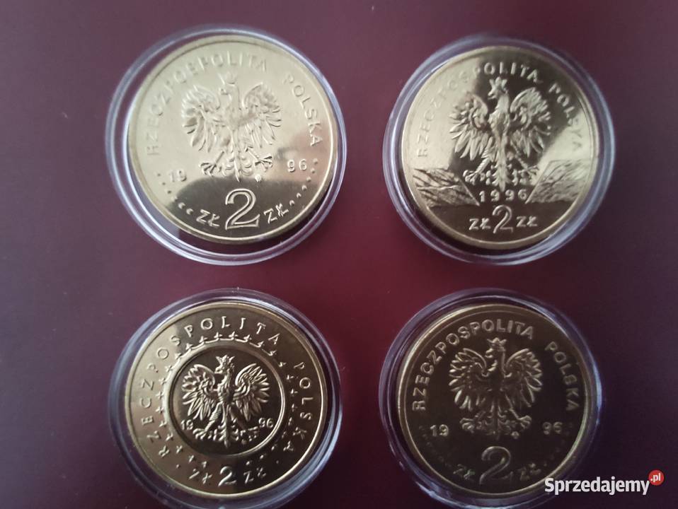 2 NG 1996rKomplet 4 Monety Mennicze w Slabach Lębork