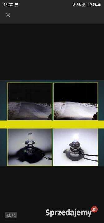 Żarówki samochodowe Xstorm H7 160 W LED Lubin