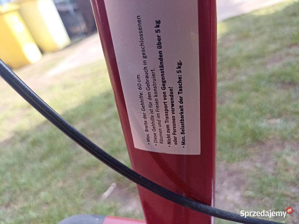 Balkonik chodzik rehabilitacyjny Konstantynów Łódzki sprzedam