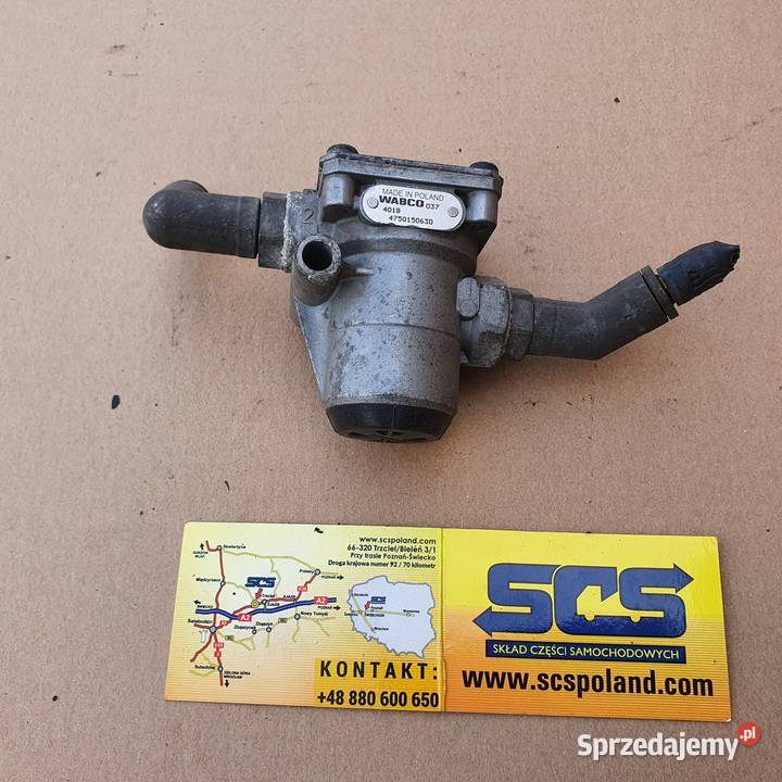 VOLVO ZAWÓR REDUKCYJNY WABCO 4750150630 Bieleń