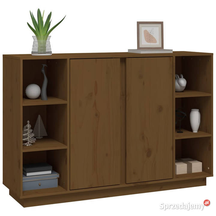 Szafka miodowy brąz 120x35x80 lite drewno Pozostałe Warszawa