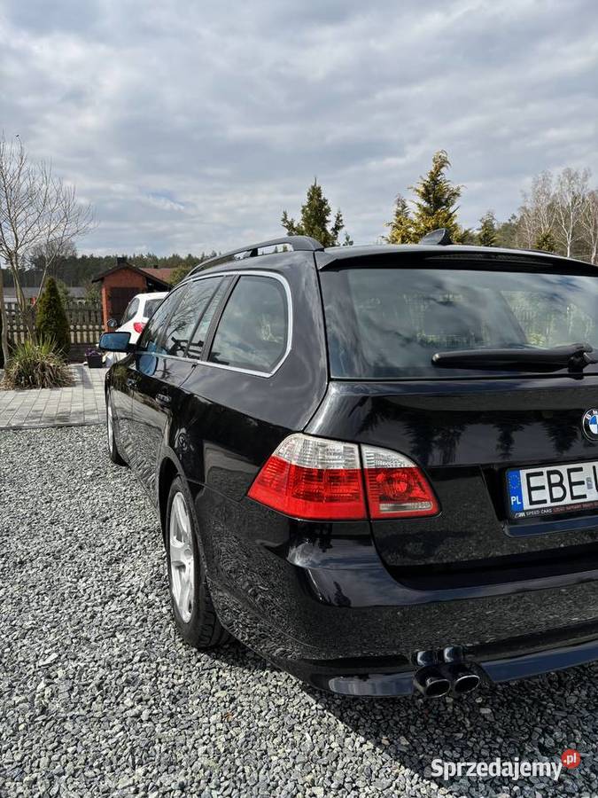 BMW Seria 5 E61 czarny Bełchatów