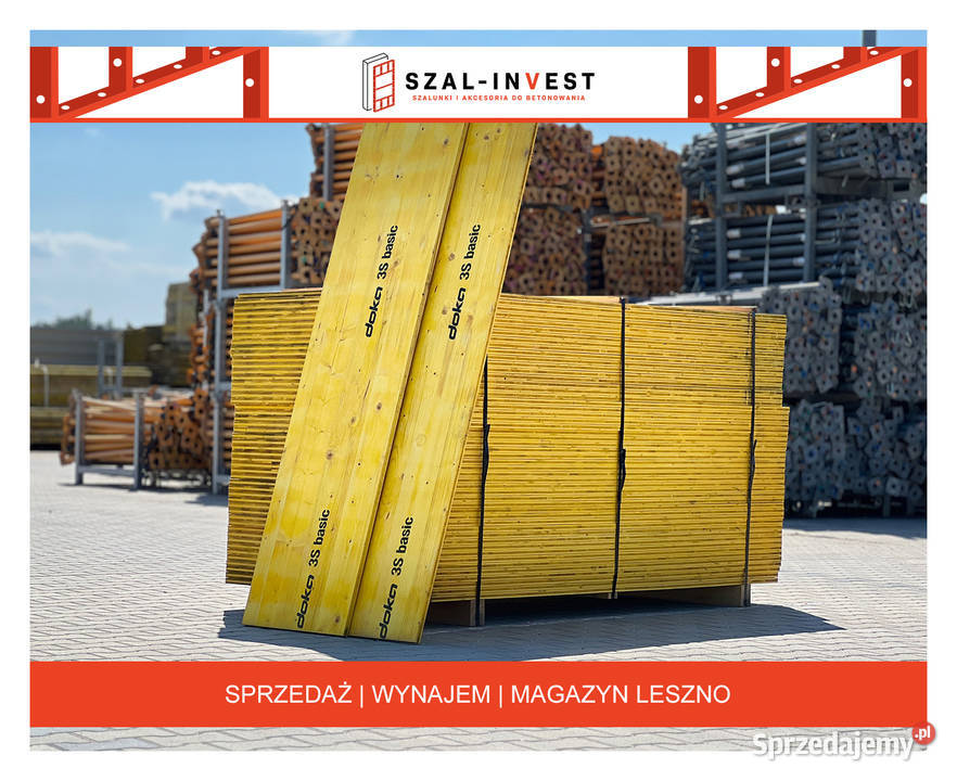 Doka Dźwigar H20 Legar FormOn Austria Szalunek Leszno