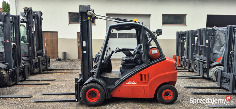 Wózek Widłowy Linde H35T Udźwig 3500 4 sekcje Małkinia Górna