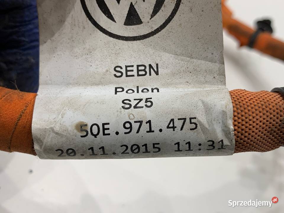 PRZEWÓD WYSOKIEGO NAPIĘCIA VW GOLF VII sprzedam