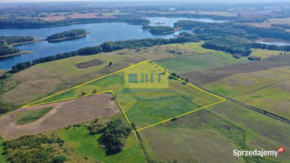 Działka budowlana 584 ha 250m jez Drawsko Warniłęg sprzedam