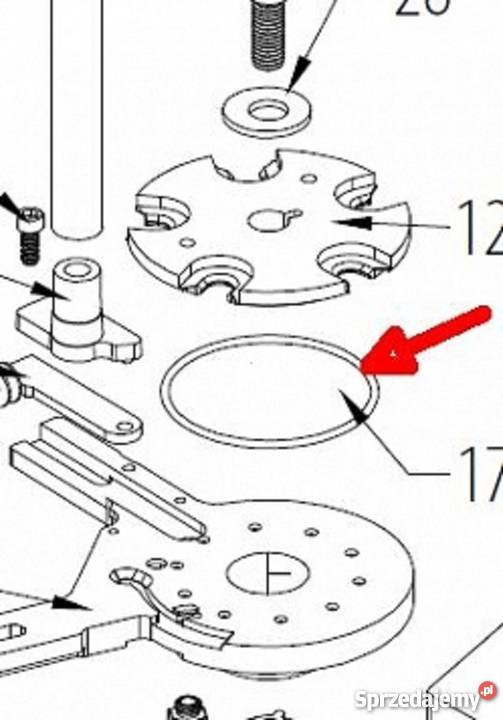 Uzupełnienie do prasy AP Spring case retainer 3 sprzedam