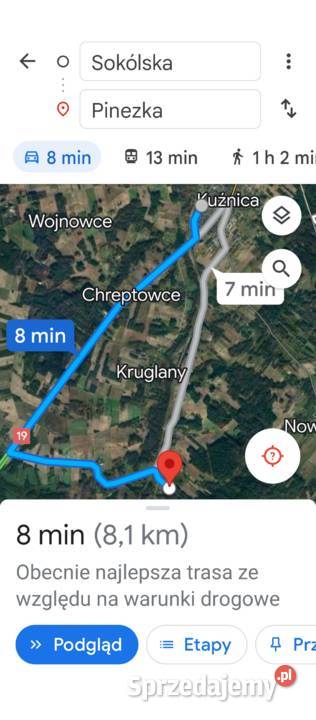 Działka do zabudowy podlaskie Czuprynowo sprzedam