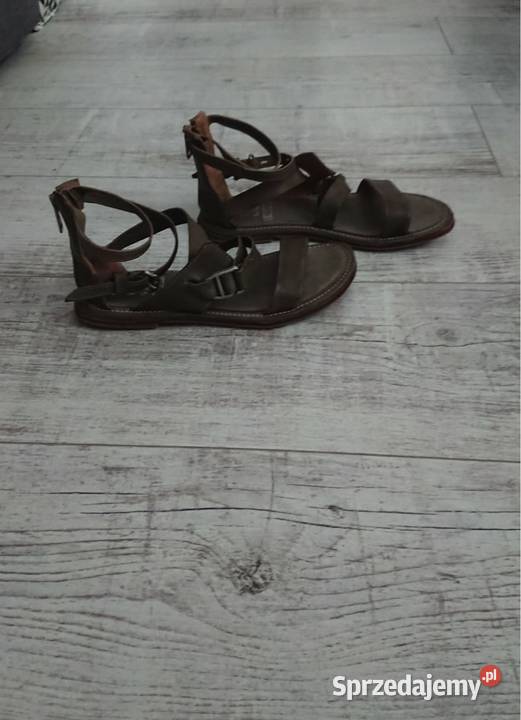 Sandałki Damskie Firmy Airstep AS98 Styl śląskie